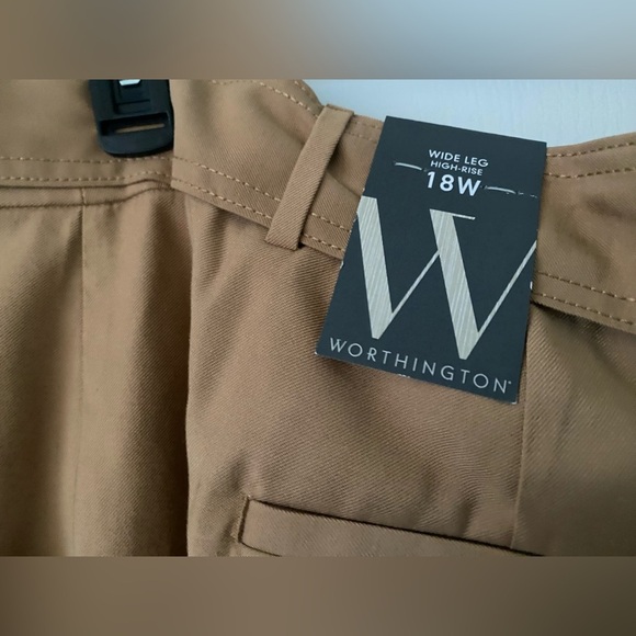 Women’s Worthington high rise wide leg pants size-18W - Picture 6 of 6